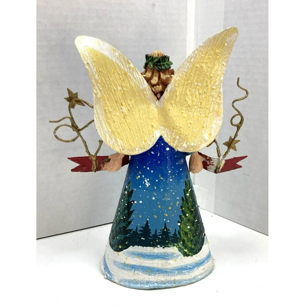 Vtg Ranger Gift Angel w/ Peace Banner Christmas Holiday‎ Figurine Retired 8